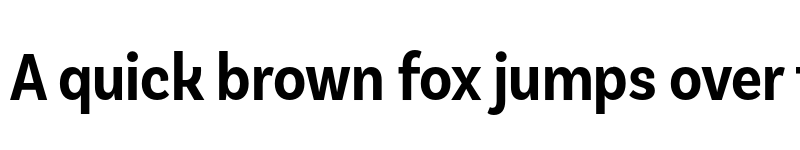 Preview of FONTSPRING DEMO - Basic Sans Alt Cnd SemiBold Regular font