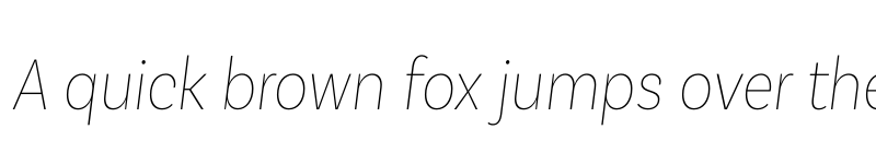 Preview of FONTSPRING DEMO - Basic Sans Alt Cnd Thin It Regular font