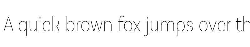 Preview of FONTSPRING DEMO - Basic Sans Alt Cnd Thin Regular font