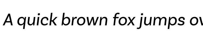 Preview of FONTSPRING DEMO - Basic Sans Alt It Regular font