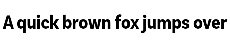 Preview of FONTSPRING DEMO - Basic Sans Cnd Bold Regular font