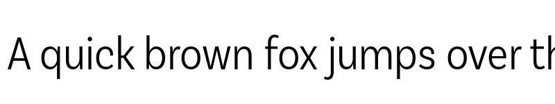 Preview of FONTSPRING DEMO - Basic Sans Cnd Light Regular font