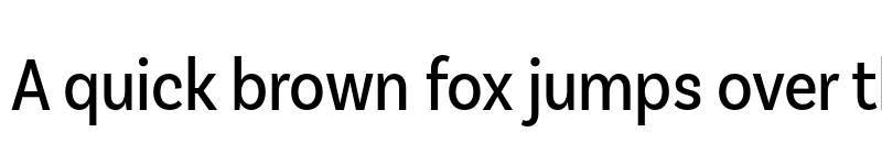 Preview of FONTSPRING DEMO - Basic Sans Cnd Regular font