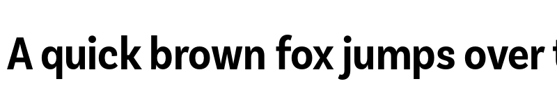 Preview of FONTSPRING DEMO - Basic Sans Cnd SemiBold Regular font