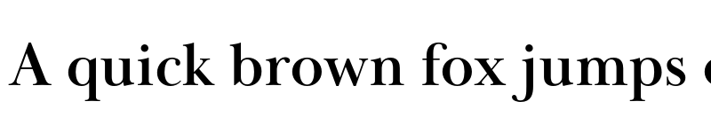 Preview of FONTSPRING DEMO - Baskerville Display PT Bold font