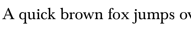 Preview of FONTSPRING DEMO - Baskerville FS Regular font