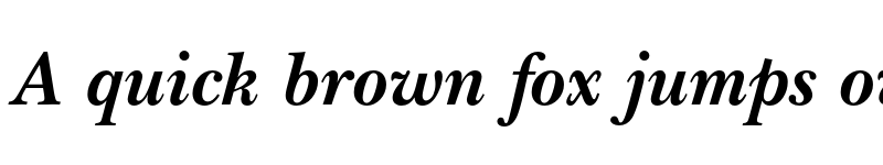 Preview of FONTSPRING DEMO - Baskerville Nova Pro Bold Italic font