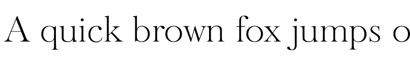 Preview of FONTSPRING DEMO - Baskerville Old Serial Xlight Regular font