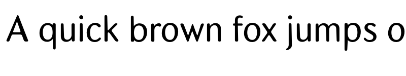 Preview of FONTSPRING DEMO - Batke Regular font
