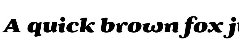 Preview of FONTSPRING DEMO - Battlefin Blk Italic font