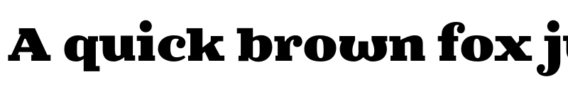 Preview of FONTSPRING DEMO - Battleslab Black font