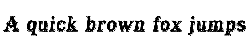 Preview of FONTSPRING DEMO - Bay Tavern Bold Italic font