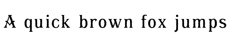 Preview of FONTSPRING DEMO - Bay Tavern Fill Regular font