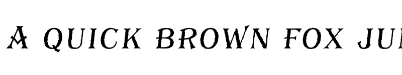 Preview of FONTSPRING DEMO - Bay Tavern Fill S Italic font