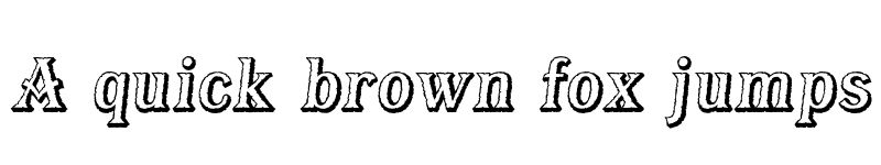 Preview of FONTSPRING DEMO - Bay Tavern Open Italic font