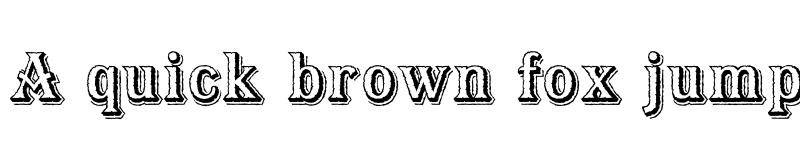 Preview of FONTSPRING DEMO - Bay Tavern Open L Regular font