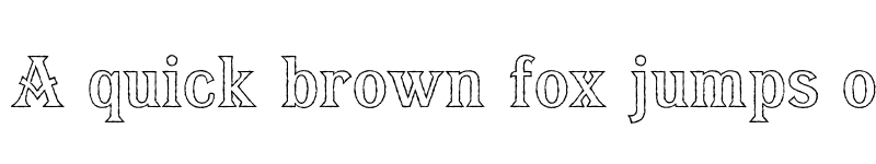 Preview of FONTSPRING DEMO - Bay Tavern Out Regular font