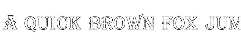 Preview of FONTSPRING DEMO - Bay Tavern Out S Regular font
