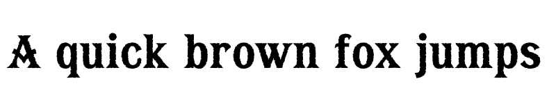 Preview of FONTSPRING DEMO - Bay Tavern X Plain Bold font