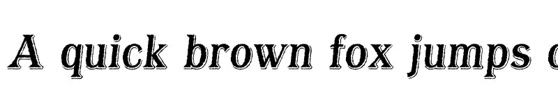Preview of FONTSPRING DEMO - Bayside Tavern Italic font