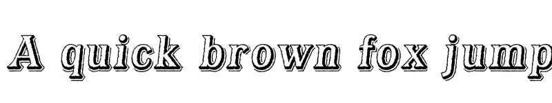 Preview of FONTSPRING DEMO - Bayside Tavern Open L Italic font