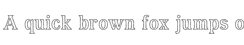 Preview of FONTSPRING DEMO - Bayside Tavern Out Regular font
