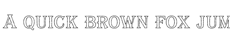 Preview of FONTSPRING DEMO - Bayside Tavern Out S Regular font