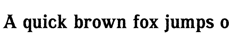 Preview of FONTSPRING DEMO - Bayside Tavern Plain Bold font