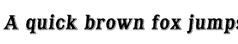 Preview of FONTSPRING DEMO - Bayside Tavern X Bold Italic font