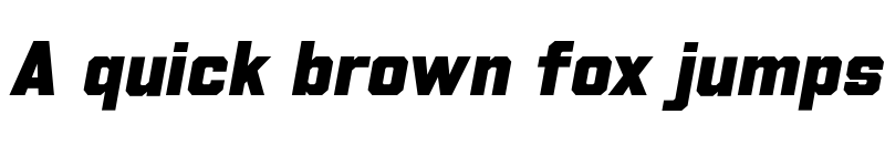 Preview of FONTSPRING DEMO - Beachwood ExtraBold Italic font