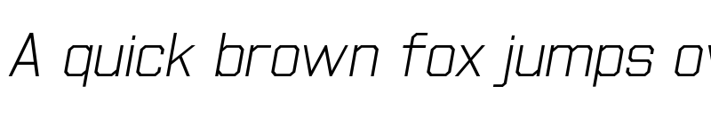Preview of FONTSPRING DEMO - Beachwood ExtraLight Italic font