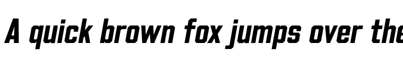 Preview of FONTSPRING DEMO - Beachwood Tall Bold Italic font