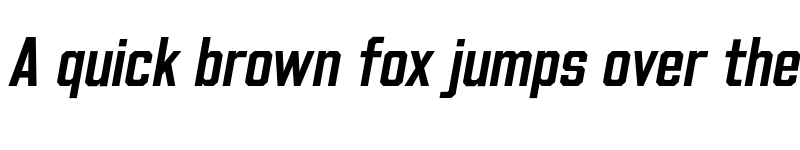 Preview of FONTSPRING DEMO - Beachwood Tall SemiBold Italic font
