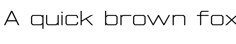 Preview of FONTSPRING DEMO - Beachwood Wide ExtraLight Regular font