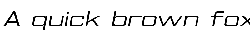 Preview of FONTSPRING DEMO - Beachwood Wide Light Italic font