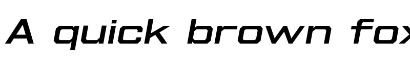 Preview of FONTSPRING DEMO - Beachwood Wide Medium Italic font