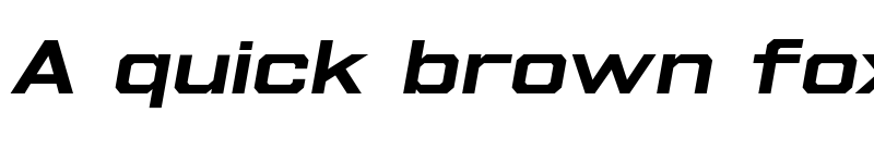 Preview of FONTSPRING DEMO - Beachwood Wide SemiBold Italic font