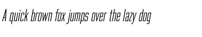 Preview of FONTSPRING DEMO - Beachwood XTall ExtraLight Italic font