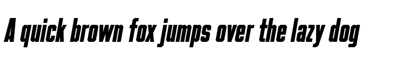 Preview of FONTSPRING DEMO - Beachwood XTall UltraBold Italic font