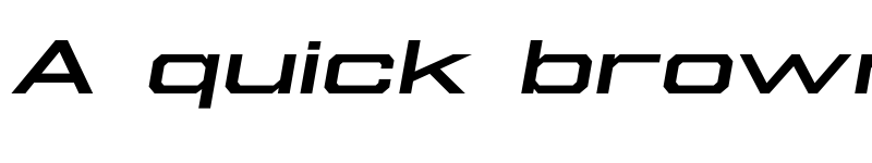Preview of FONTSPRING DEMO - Beachwood XWide Medium Italic font