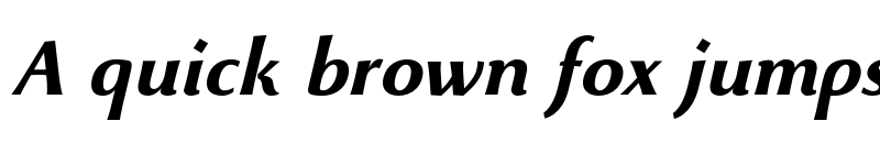 Preview of FONTSPRING DEMO - Beatrix Antiqua Bold Bold Italic font