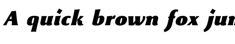 Preview of FONTSPRING DEMO - Beatrix Antiqua ExtraBlack Bold Italic font