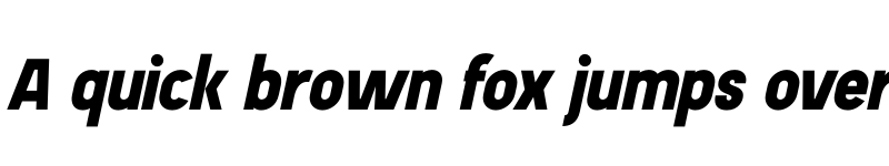 Preview of FONTSPRING DEMO - Beauchef Black It Regular font