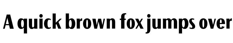 Preview of FONTSPRING DEMO - Beaumont Black Regular font