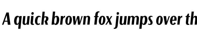 Preview of FONTSPRING DEMO - Beaumont Bold Italic font