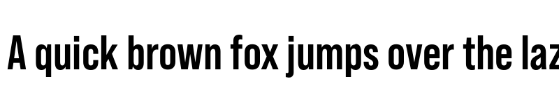 Preview of FONTSPRING DEMO - Bebas Neue Pro Bold font