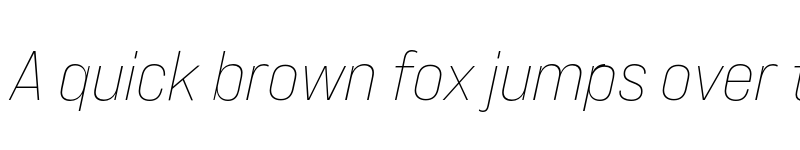 Preview of FONTSPRING DEMO - Bebas Neue Pro Exp Lt Italic font