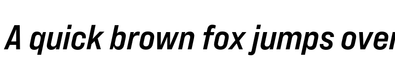 Preview of FONTSPRING DEMO - Bebas Neue Pro Exp Rg Bold Italic font