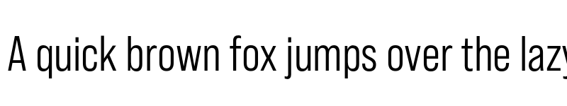 Preview of FONTSPRING DEMO - Bebas Neue Pro Middle Regular font