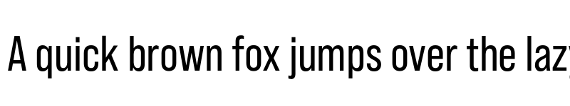 Preview of FONTSPRING DEMO - Bebas Neue Pro Regular font